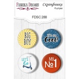 Набір фішок Cool Teens, TM Fabrika Decoru з 4 шт. №288