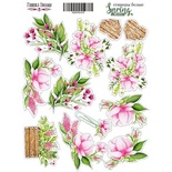 Набір наліпок Spring blossom, ТМ Фабрика Декору
