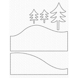 Ніж для вирубки My Favorite Things - Snowy Hillside Die-namics