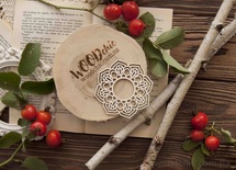 Чіпборд від WOODchic - Серветка №9, 7x7 см