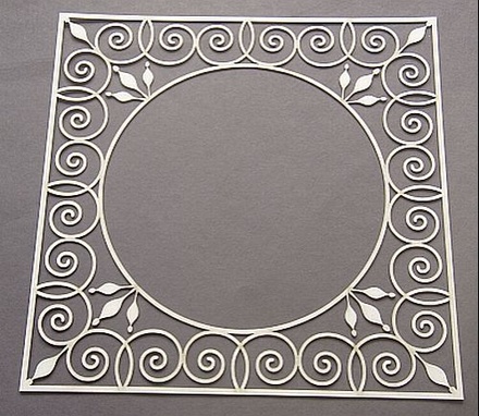 Чіпборд від Dusty Attic - Wrought Iron Frame №1