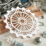 Чіпборд ScrapBox - Візерункова шестерня №4 Ht - 093