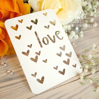 Чіпборд ScrapBox - Карточка Project Life PL-036