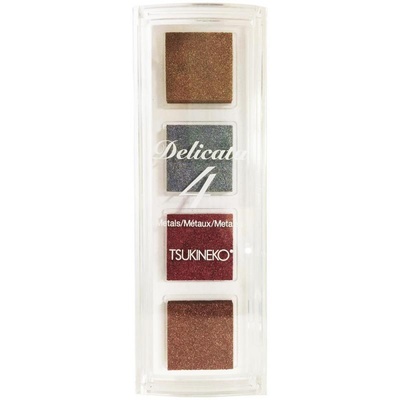 Чорнило Tsukineko Delicata Small Pigment Ink Pads, 4 шт.