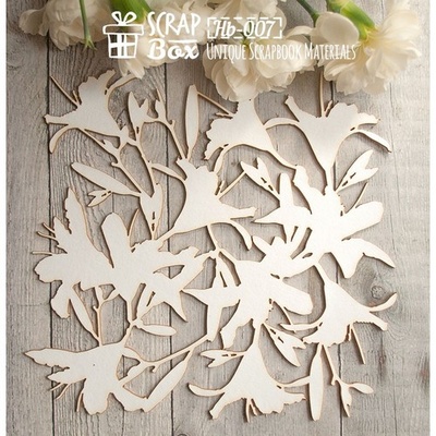 Чіпборд ScrapBox - Лілії Hb-007