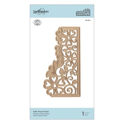 Ніж для вирубки від Spellbinders - Side Floral Panel
