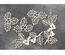Набір чіпбордів Winter botanical diary 763, 10x15см, колір молочний, ТМ Фабрика Декору