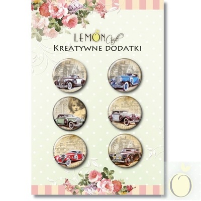 Фішки LemonCraft - Cars, на клейовій основі
