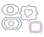 Ніж для вирубки і штампи від Sizzix - Framelits Die Set 8PK w/Stamps - Birthday & Frames
