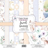 Набір скрап-паперу Sweet bunny 30,5x30,5см 10 аркушів, ТМ Фабрика Декору