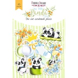 Набір висічок для скрапбукінгу, колекція My little panda boy 45шт., ТМ Фабрика Декору