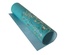 Відріз екошкіри з тисненням золотою фольгою Golden Pion Pion Turquoise, розмір 500мм х 250мм, ТМ Фабрика Декору