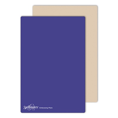 Пластина + коврик для эмбоссинга от Spellbinders - Platinum, XL