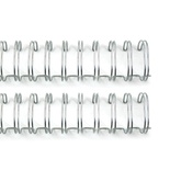 Пружини для біндера від We R Memory Keepers - Cinch Wires - Silver, діаметр 1.91s, 2 шт.