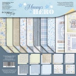 Набір двосторонніх аркушів Scrapmir - Mommy's Hero, 20 x20см, 10 шт.