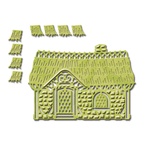 Ножі від Spellbinders — Cozy Cottage - затишний будиночок