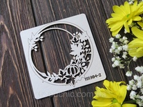 Чіпборд рамки осінь від WOODchic, 9x9,5см