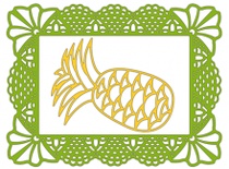 Ніж для вирубки Hawaiian Luau Doily Frame від Cheery Lynn Designs, 1 шт.