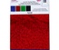 Набір термотрансферних плит Tulip® Fashion Glitter® Shimmer Transfer Sheets, 22х28 см, червоний, синій, зелений, чорний, 4 аркуші