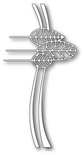 Ножі від Poppystamps - Boddington Tree Ribbon craft die