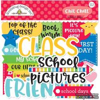 Высечки от Doodlebug - Odds &amp; Ends Chit Chat Die-Cuts - School Days, 111 шт. - ScrapUA.com