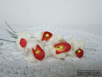 Орхидея, 9х3 см, 5 шт. - ScrapUA.com