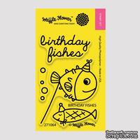 Ножи (310069) + Штампы (271064) от Waffle Flower - Birthday Fishes Die