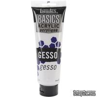 Акриловый грунт - Liquitex Basics Acrylic Gesso, цвет белый, 250 мл