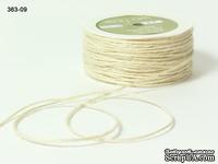 Джутовый шнур Twisted Burlap - Ivory, 1 мм, цвет: бежевый, 90 см - ScrapUA.com