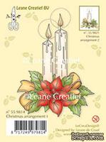 Акриловый штамп от LeCreaDesign - Clear stamp Christmas arrangement 1. with poinsettia - ScrapUA.com