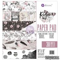 Набор бумаги от Prima - Rose Quartz  12"x12" Paper Pad, 30.5x30.5см, 30 листов
