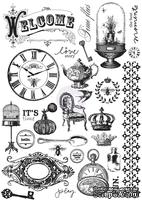 ЦЕНА СНИЖЕНА! Акриловый штамп от Prima - Cling Mount Stamps- Printery