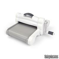 Машинка для вирубки і тиснення Sizzix Big Shot PLUS Machine White & Gray, біло-сіра (з платформою і пластинами), 660340