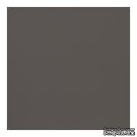 Глиттерный лист от American Crafts POW Glitter Paper 12"X12", 30,5x30,5 см, черный