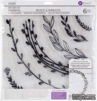 Штампы от IOD - Décor Stamps - Build a Wreath 12x12, 30x30 см