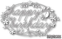 Лезвие от Memory Box -  DIES- Happy Birthday Tidings