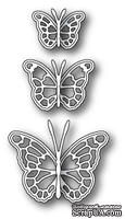 Ножи  от  Memory  Box  -  DIES  -   Leavenworth  Butterfly  Trio