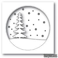 Ножи от Memory Box — Snowy Tree Circle craft die - ScrapUA.com