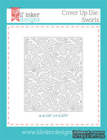 Нож для вырубки от Lil&#039; Inker Designs - Cover Up Die - Swirls - ScrapUA.com