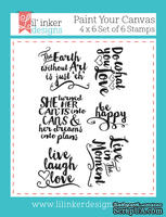 Штампы от Lil' Inker Designs - Paint Your Canvas Stamps 