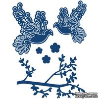 Нож для вырубки от Tattered Lace - Tattered lace Doves and Branches - Птички и веточка - ScrapUA.com