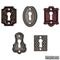 Набор металлических украшений Tim Holtz - Keyholes - ScrapUA.com