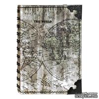 Блокнот Tim Holtz District Market - Spiral Journal Small - Atlas