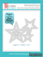 Нож для вырубки от Lil' Inker Designs - Stitched Stars Die Set