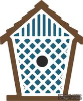 Нож для вырубки от Cheery Lynn Designs - Birdhouse with Lattice - ScrapUA.com