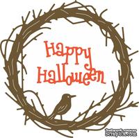 Ножи от Cheery Lynn Designs -Happy Halloween Twiggy Wreath