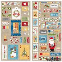 Набор высечек из чипборда BoBunny - Dear Santa - Chipboard - ScrapUA.com