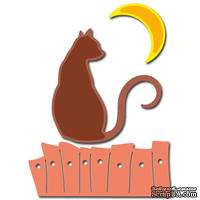 Лезвие Crafty Ann - Cat and Moon - ScrapUA.com