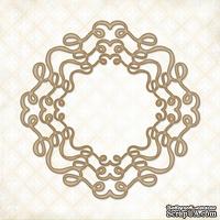 Чипборд Blue Fern Studios - Doodle Circle Frame