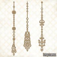 Чипборд Blue Fern Studios - Jeweled Page Dangles